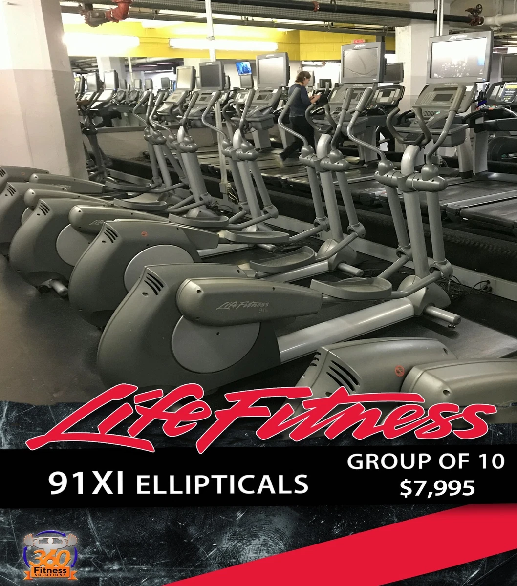 Life fitness 91x elliptical sale