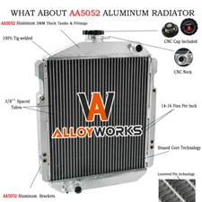 2 Rows Radiator Fits John Deere 850 900HC 950 Tractor CH19293,CH12622,CH14024