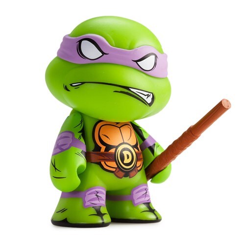Kidrobot Teenage Mutant Ninja Turtles TMNT Shell Shock Mini Figure