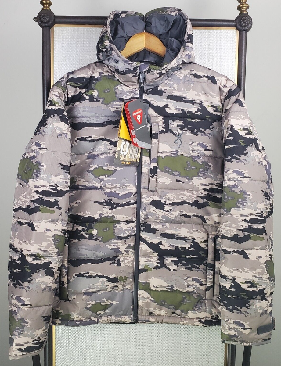 BROWNING New $229 Mens Size Large Insulated Jacket Primaloft