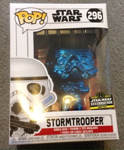 star wars blue chrome funko pop