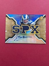 2007 SPx Auto Rookie Jersey Gold /199 Brian Leonard #195 Rookie Auto RC