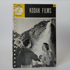 1954 "Kodak Films"-Kodak Data Book, Eastman Kodak Co. F-1 SC VG