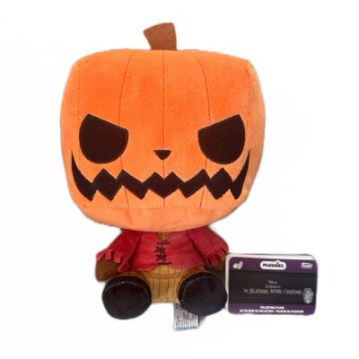 Funko Pop Plush Jack Skellington Pumpkin Disney Nightmare Before Christmas 7 