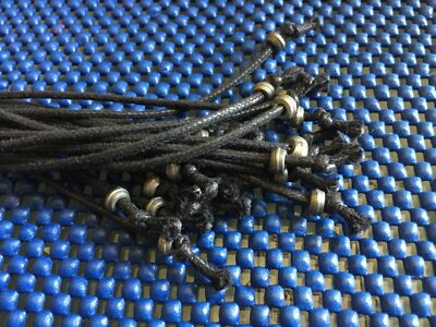 VTG! Denaive ~Made in France Silver Metal w/Black Stones  display picture 1