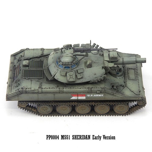 Modèle S 1/72 U.S. M551 Sheridan Tank modèle ancien PP0004 modèle peint fini - Photo 5/7