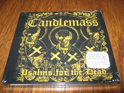 CANDLEMASS ''Psalms for the Dead'' CD + DVD  solitude aeturnus cathedral