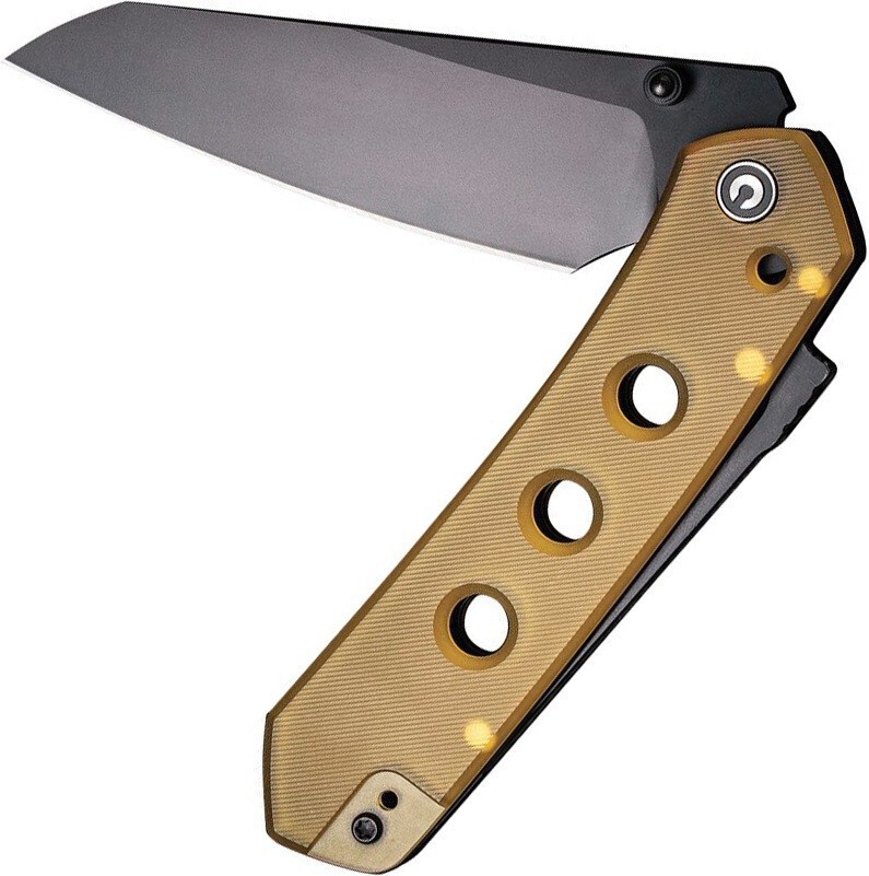 Civivi Vision FG Superlock Folding Knife 3.5" NitroV Steel Blade Ultem