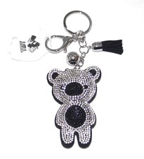 Portachiavi Morbido ORSO Orsetto 3D ciondolo Zaino Borsa da Donna (11 colori)