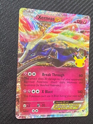 Xerneas EX - 97/146 - Pokemon Celebrations Classic Collection