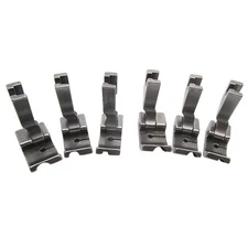 1/8"+3/16"+1/4"-6pcs piping foot FOR JUKI DDL-8500, DDL-8700, TL-2010Q, TL-98Q