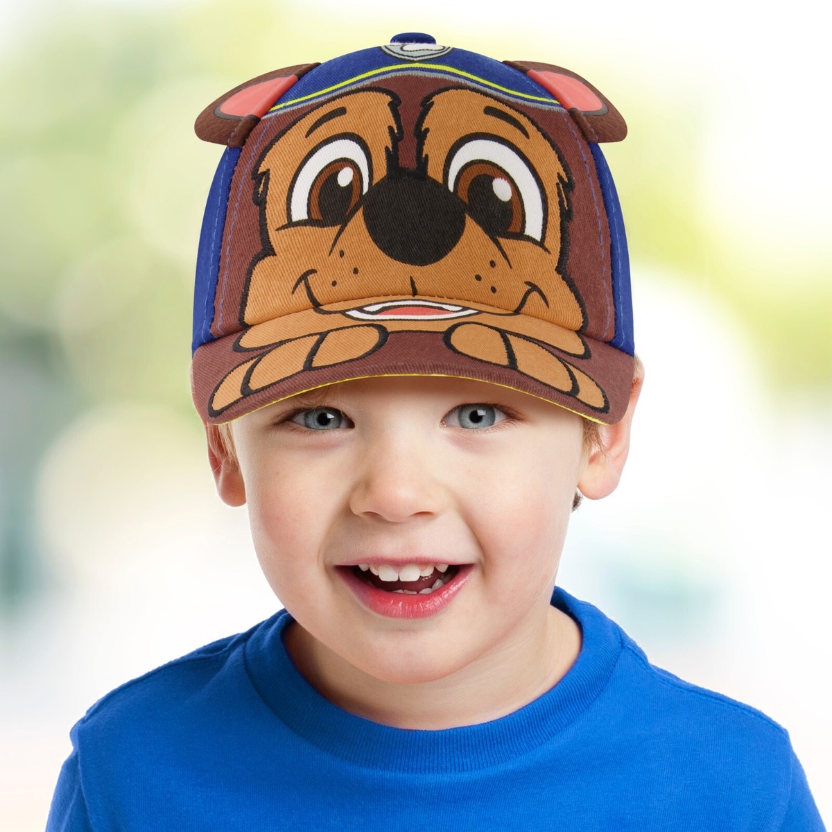 Cappellino Da Baseball Nickelodeon Paw Patrol Marshall – Blu, 100% Cotone, Taglia 2-4 Anni, Regolabile