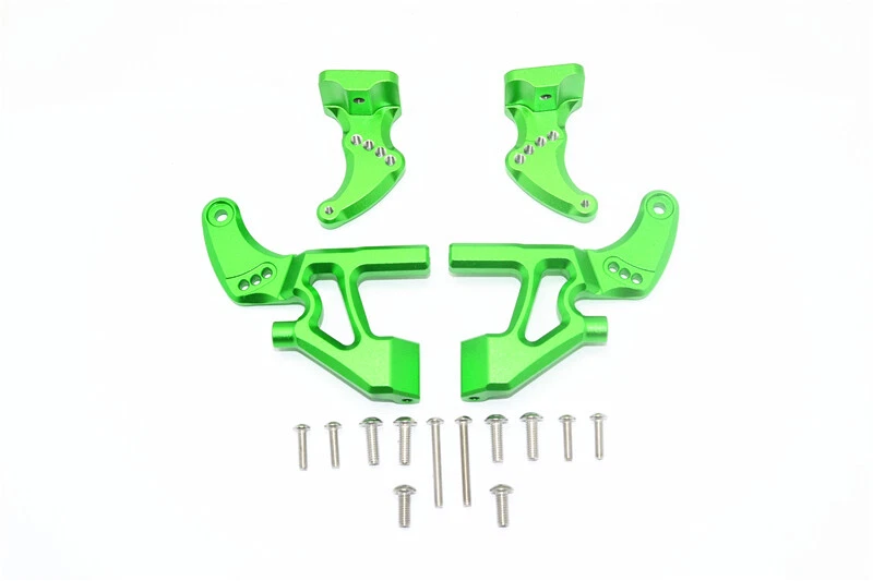 GPM Aluminum Rear Wing Mount Full Set For TRAXXAS 1/10 E-Revo VXL 2.0 Brushless - Image 2 of 4