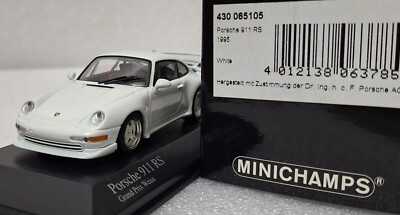 MINICHAMPS Porsche 911 RS 1995 限定1000台 Porsche 911 (993) RS 1995 White 1:43 Minichamps 430065105