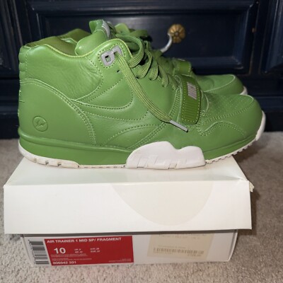 Nike Air Trainer 1 Mid SP X Fragment Size 10 806942-331 NDS