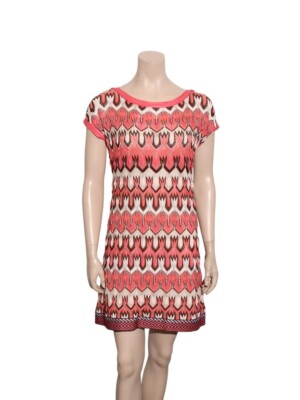 missoni short sleeve dress Missoni Zigzag short-sleeve Mini Dress | Green