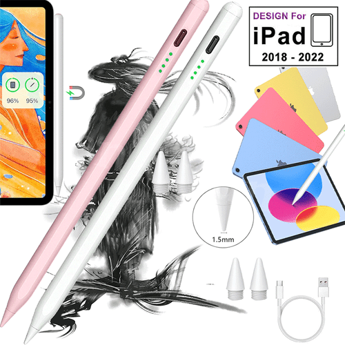 Stylus Pen Pencil For Apple iPad 10th/9/8th/7/6/iPad Pro 2018-2024/mini 6/5/Air