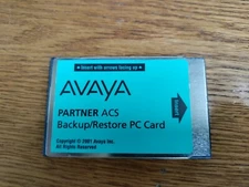 Avaya Partner ACS Backup/Restore PC Card 12A1 107932071