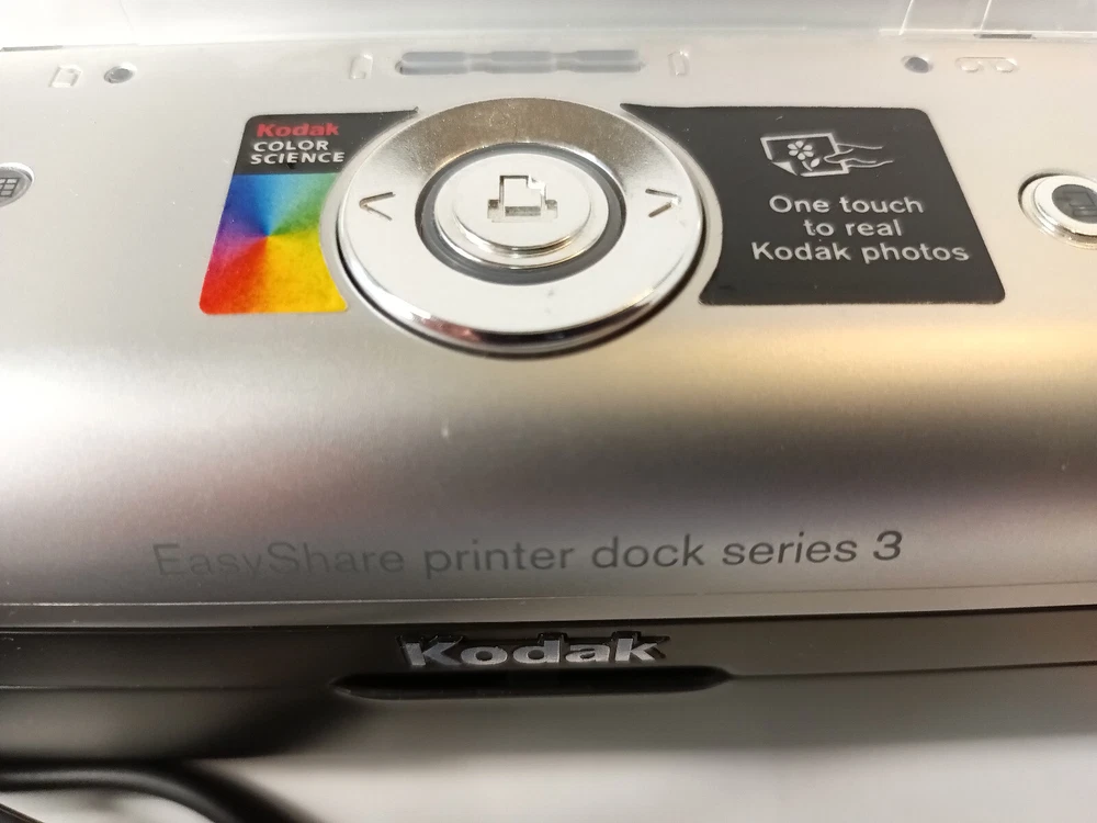Kodak Easyshare Series 3 Photo Printer Dock AC Adaptor AS IS PARTS Tray Software