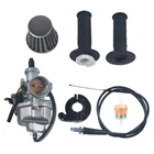 PZ26 Carburetor Throttle Cable 7/8" Handbar Filter For 125cc 140cc Dirt Bike