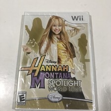 Hannah Montana: Spotlight World Tour (Nintendo Wii, 2007) BRAND NEW SEALED