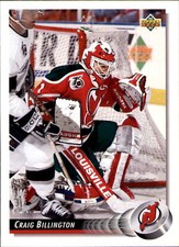 1992-93 Upper Deck #315 Craig Billington New Jersey Devils