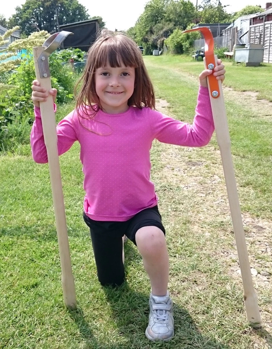CHILDRENS GARDENING TOOL SET KIDS GARDEN HOE CHILDS SPADE HOE OUTDOOR TOOLS