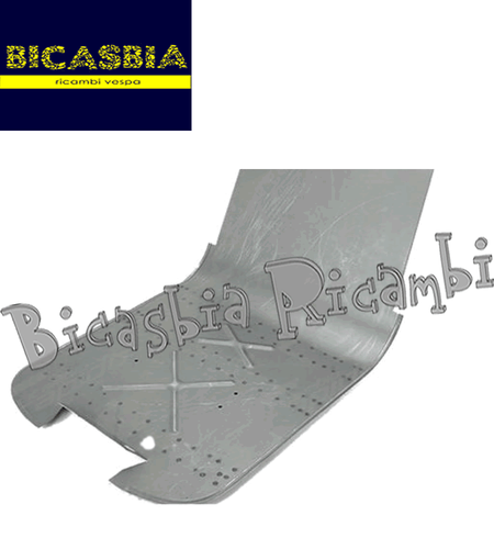11068 PEDANA CON PARTE DI SCUDO LUNGA 90 CM CON FORO VESPA 125 VNB2T VNB3T VNB4T - 第 1/1 張圖片