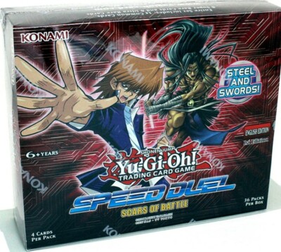 speed duel scars of battle booster box Yu-Gi-Oh! Speed Duel Scars of Battle Booster Pack Bandit Keith also joins the party with his signature Barrel Dragon and Metalmorph to blast away any opposition YUGIOH SPEED DUEL SCARS OF