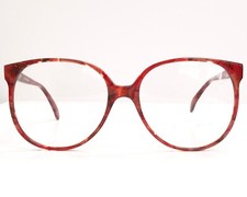 Rims Goggles Penna O. Red 1980s Vintage Eyeglasses Rims Goggles Penna O. Red 1980s Vintage Eyeglasses