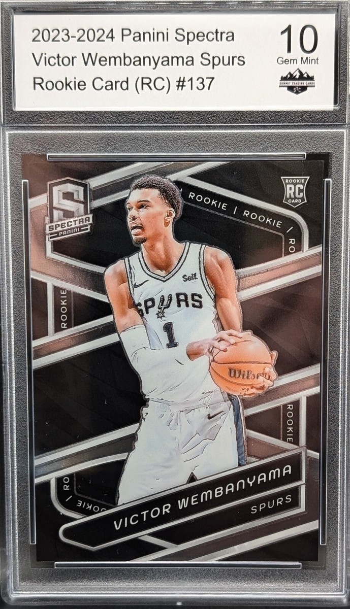2023-24 Panini Spectra - Rookies Victor Wembanyama #137 (RC) for