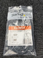 StarTech 1394_96_6 6 ft IEEE-1394b Firewire Cable 9-6 M/M 