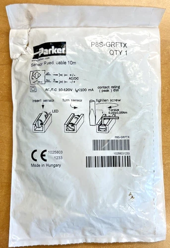 Parker P8S-GRFTX Sensor Reed Cable 10 Meters  ***Brand New***