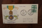 1952 Tunisie France FDC Médaille Militaire Mail cover