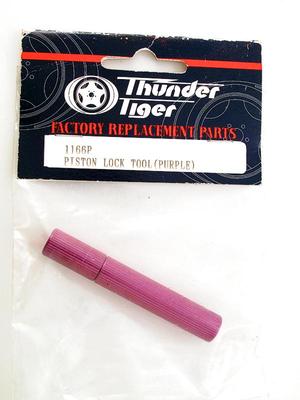 Thunder Tiger 1166P Block Kolben Badminton Piston Lock Werkzeug Purple Modell