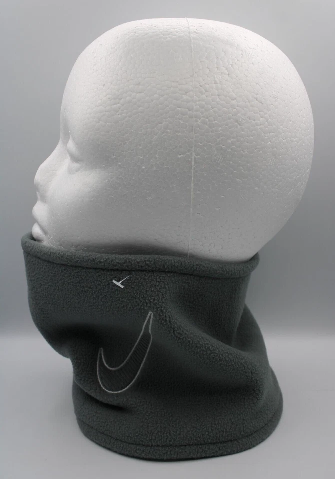 Calentador de cuello polar Nike 2.0 juvenil OSFM gris humo/blanco Foto 3 de 4