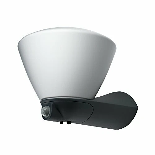 OSRAM LED Außenleuchte Glas warmweiß Multi-Sensor Alu EEK:G 