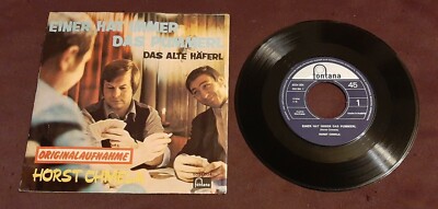Einer Hat Immer Das Pummerl Das Alte Haferl Austria import 45 Horst Chmela ex