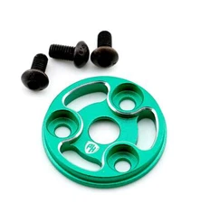 Powerhobby Aluminum Spur Gear Cover Green MST RMX 2.5
