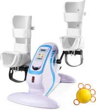 Motorized Pedal Exerciser, Electric Pedal Exerciser for Arm and Leg Low Impact E