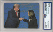 Kamala Harris SIGNED Debate Picture President Donald Trump PSA DNA COA AUTOGRAPH