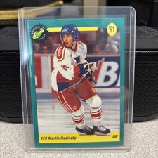 1991-92 #17 - Martin Rucinsky - Classic Draft Picks - Edmonton Oilers - RC