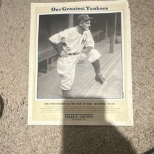New York Yankees Vintage Baseball Photos Lou Gehrig Willie Randolph 1923-88