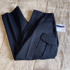 NEW 40x31 MENS BLAUER 8655 POLYESTER CARGO POCKET PANTS DARK NAVY