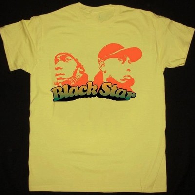 Hot Black Star Band Mos Def Talib Kweli Unisex Yellow T Shirt Full Size S-5XL