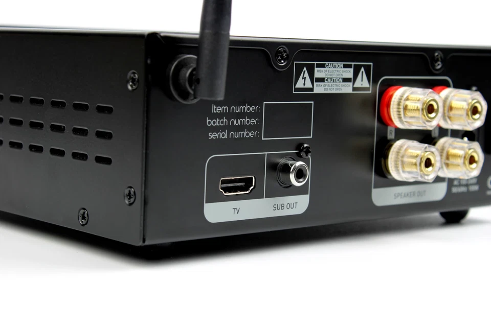 Tangent Ampster TV II Amplificatore Hi-Fi 2×50W HDMI ARC Bluetooth aptX-HD Sub - Immagine 4 di 4