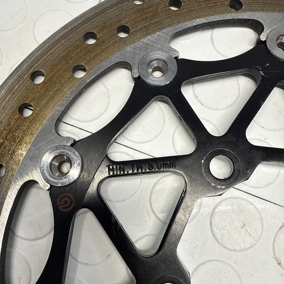 12-25 KAWASAKI ZX14R ROTOR FRENO DISCO DELANTERO BREMBO FUJICO USADO OEM Foto 2 de 4