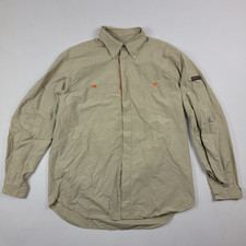 Napapijri Men's Long Sleeve Button Down Shirt size L