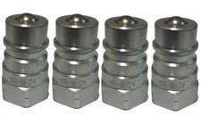 3/8 Hydraulic Coupler/Coupling | Ball Type | Agriculture ISO 5675 NPT | 4 pcs
