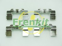 Frenkit ZubehöRsatz Scheibenbremsbelag 901104 FüR Pick D22 Nissan Up Urvan E24 1
